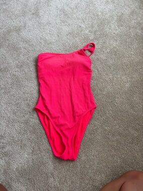 Hot Pink One-Piece Swimsuit